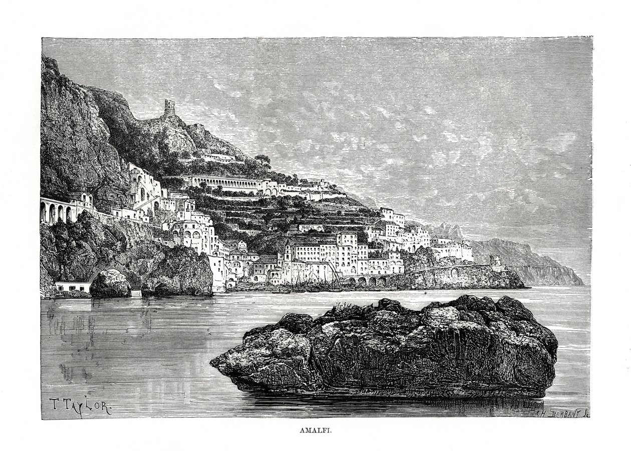 Amalfi, Italy by Charles Barbant