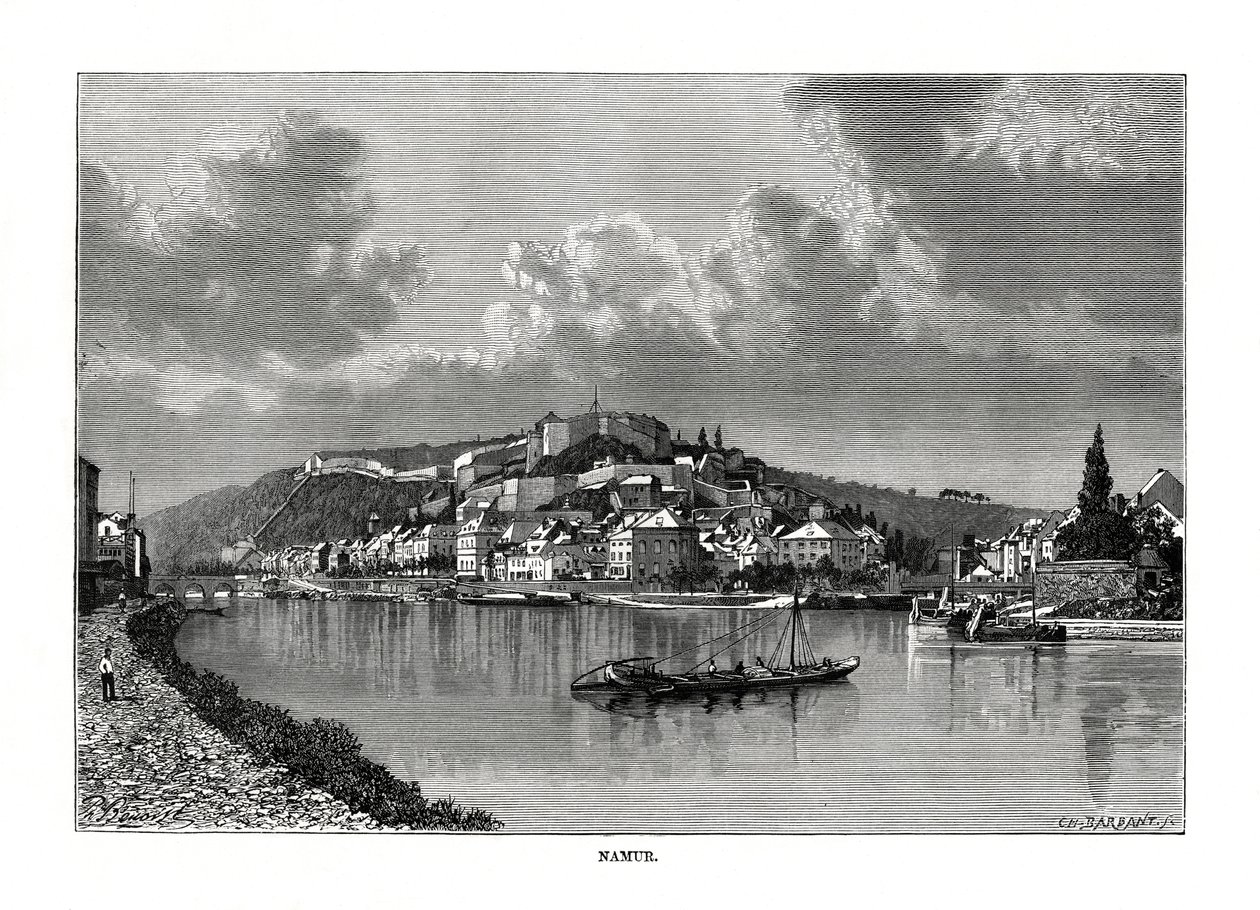 Namur, Belgium by Charles Barbant