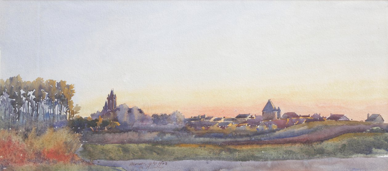 Moret-sur-Loing by Charles Bernier