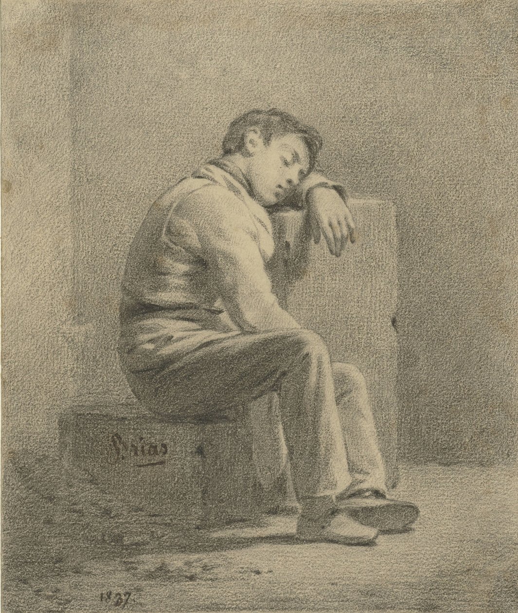 Sleeping Boy by Charles Brias