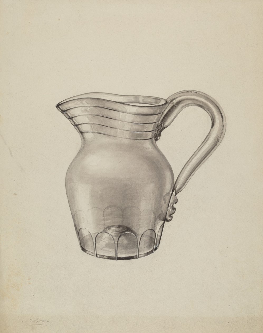 Pitcher by Charles Caseau