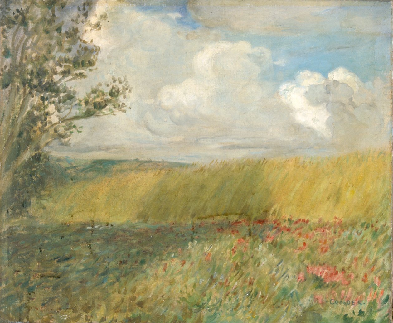 The cornfield, 1888-1909 by Charles Edward Conder