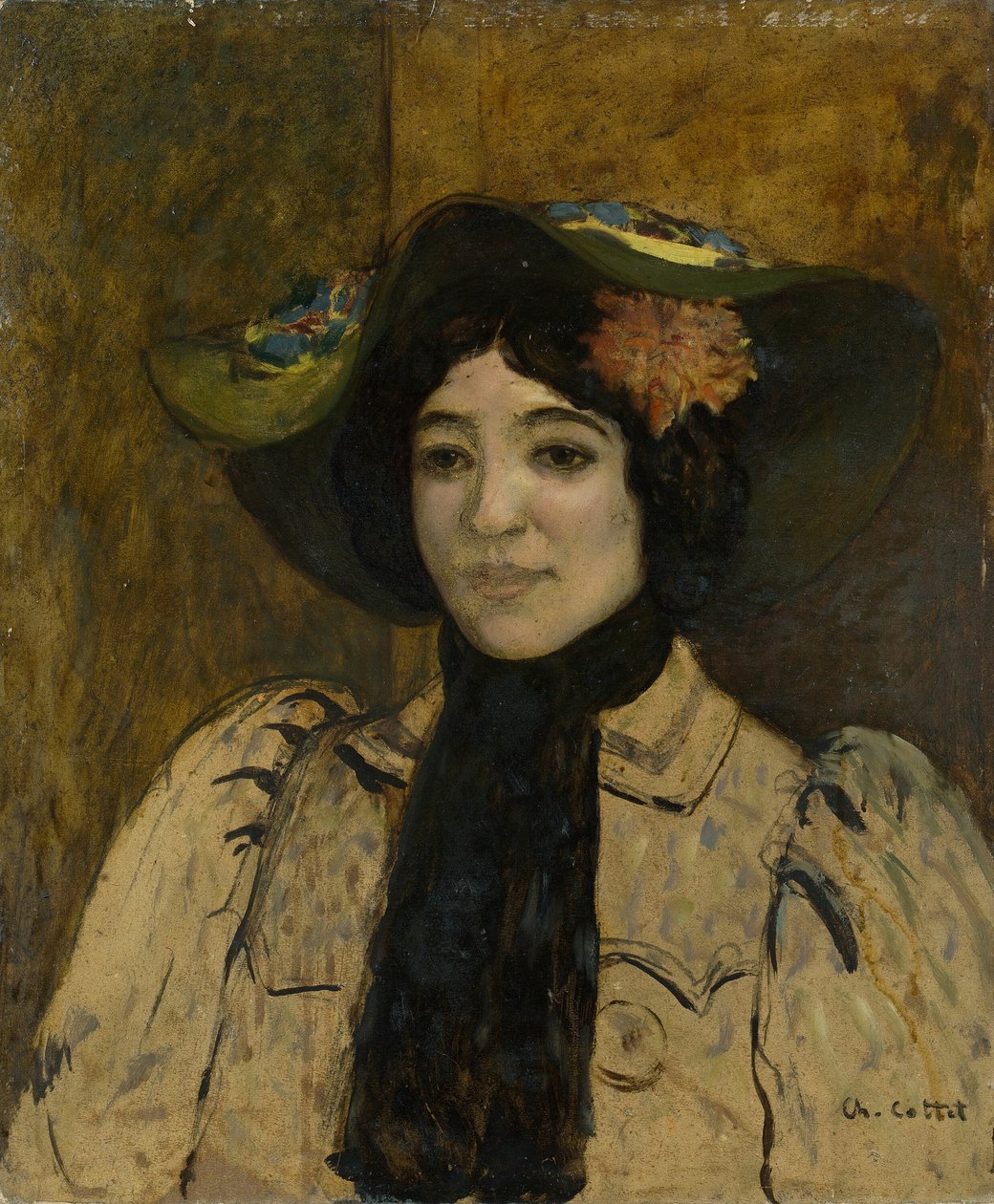 Portrait of a Woman, c. 1900 by Charles Cottet