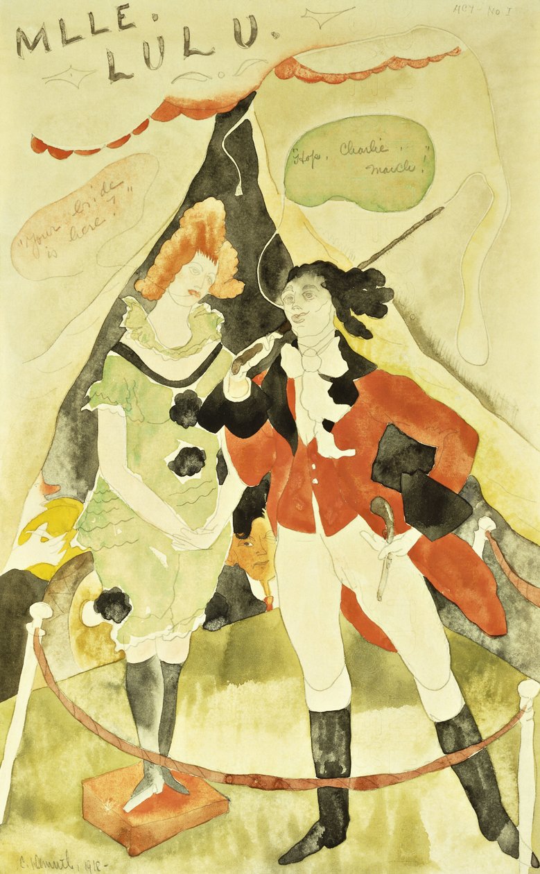 The Animal Tamer Presents by Charles Demuth