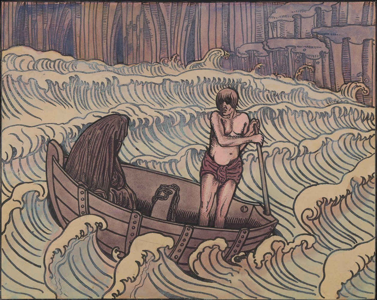 Charon by Charles Doudelet
