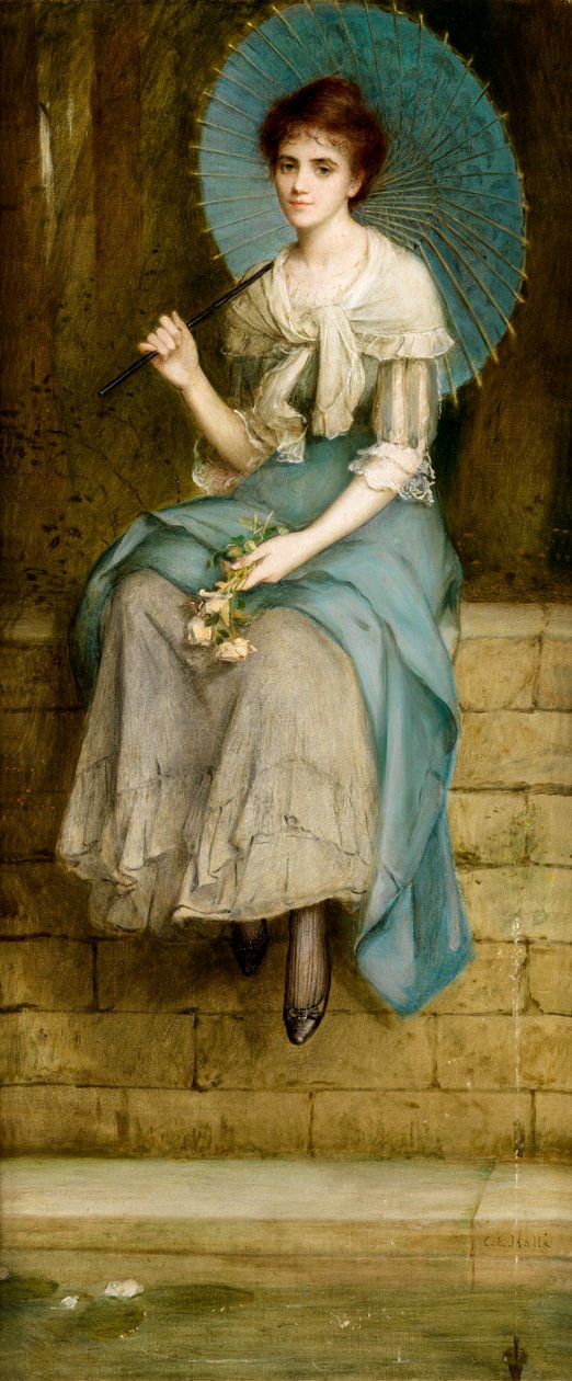 The Fountain by Charles Edward Halle