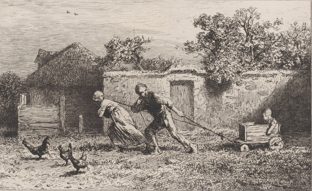 Crew, 1865 by Charles Emile Jacque