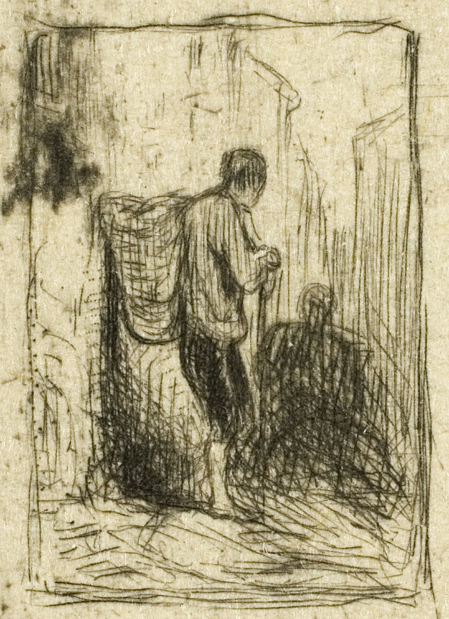 Rag-Picker by Charles Emile Jacque