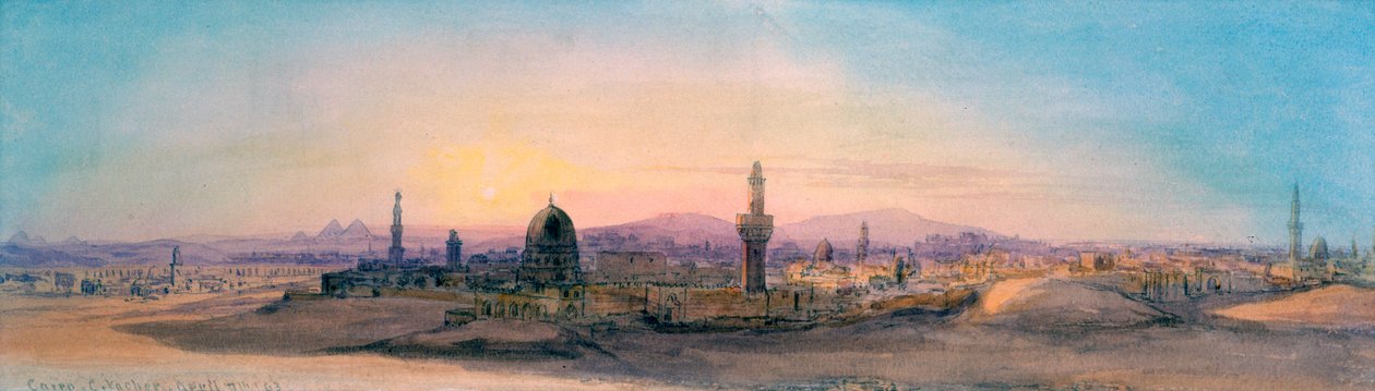 Cairo by Charles Émile de Tournemine