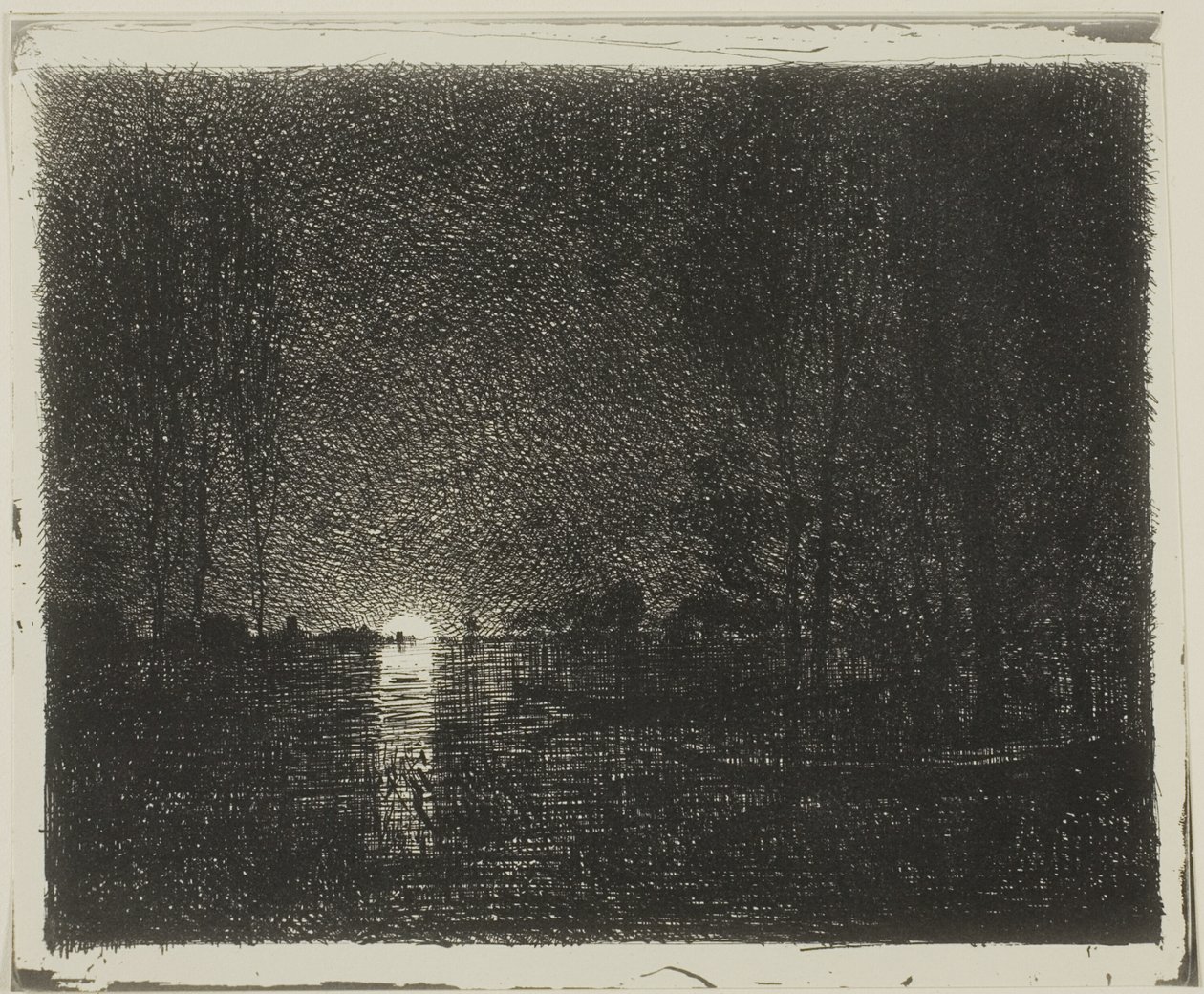 Night Effect by Charles Francois Daubigny