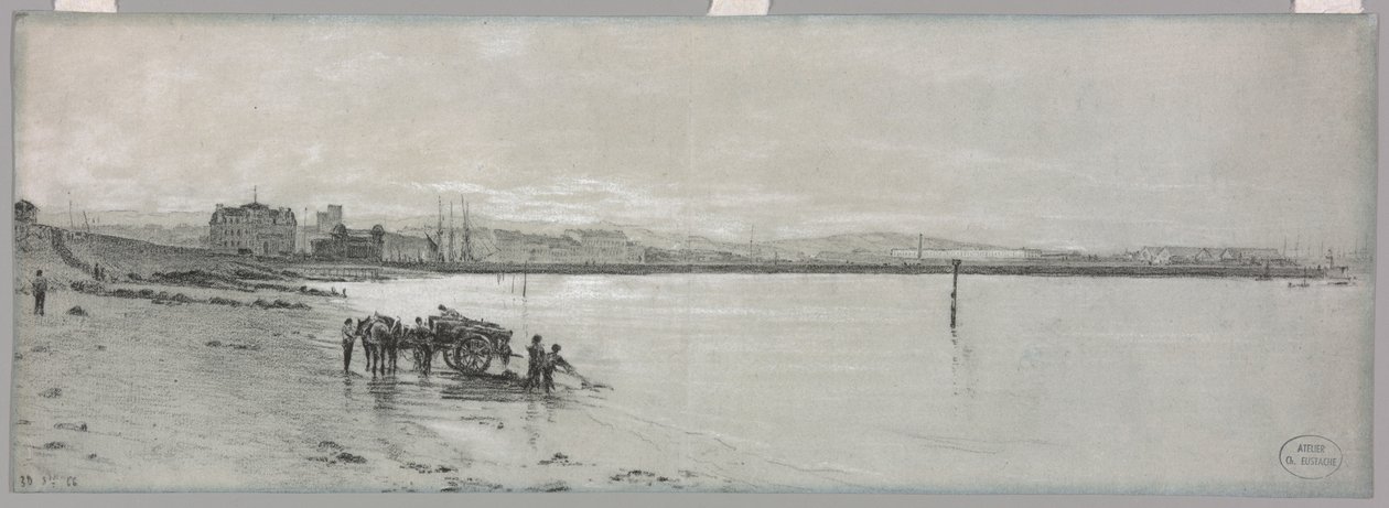 Seaside by Charles Francois Eustache