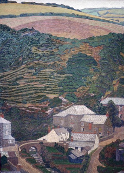 The Hillside by Charles Ginner