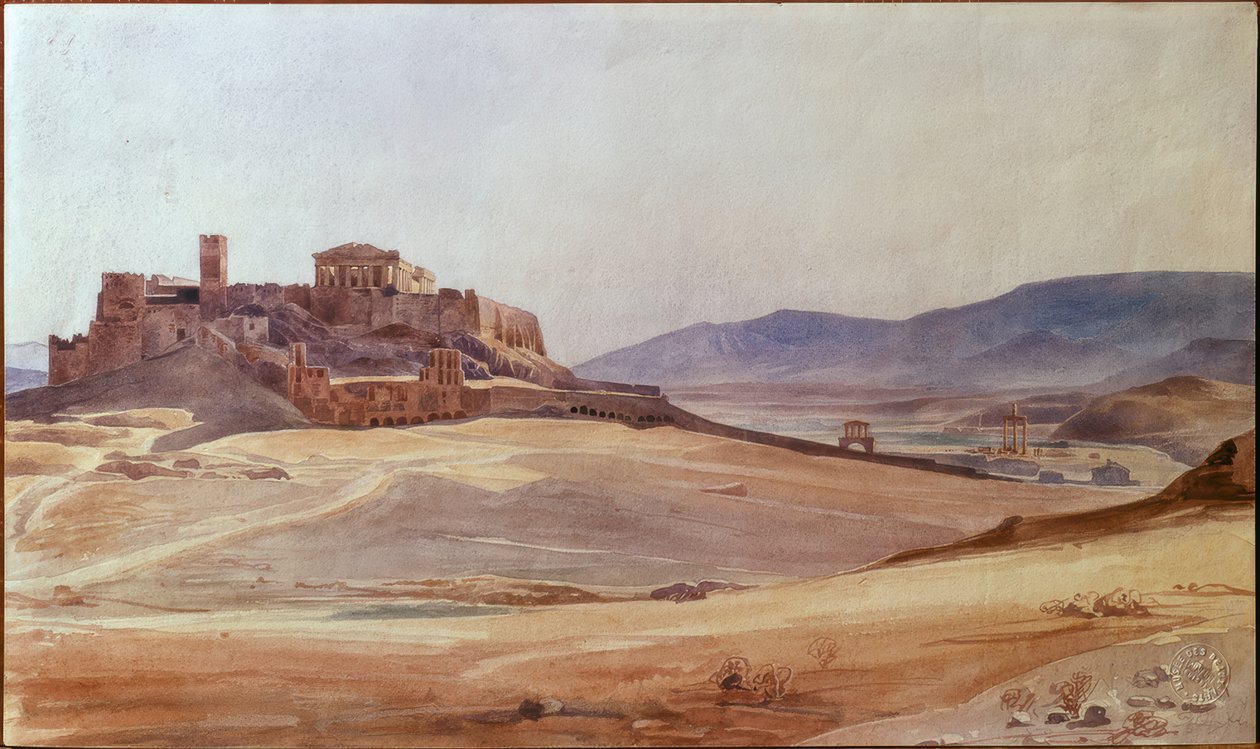 The Acropolis by Charles Gleyre