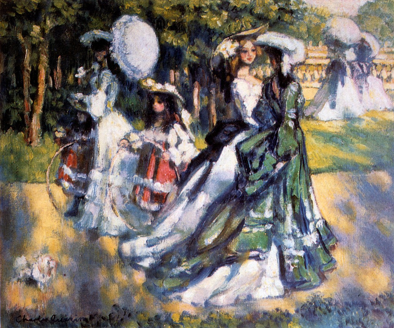 Promenade by Charles Guerin