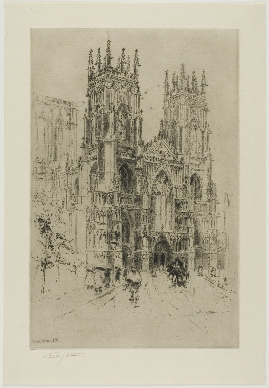 York Cathedral by Charles John Watson