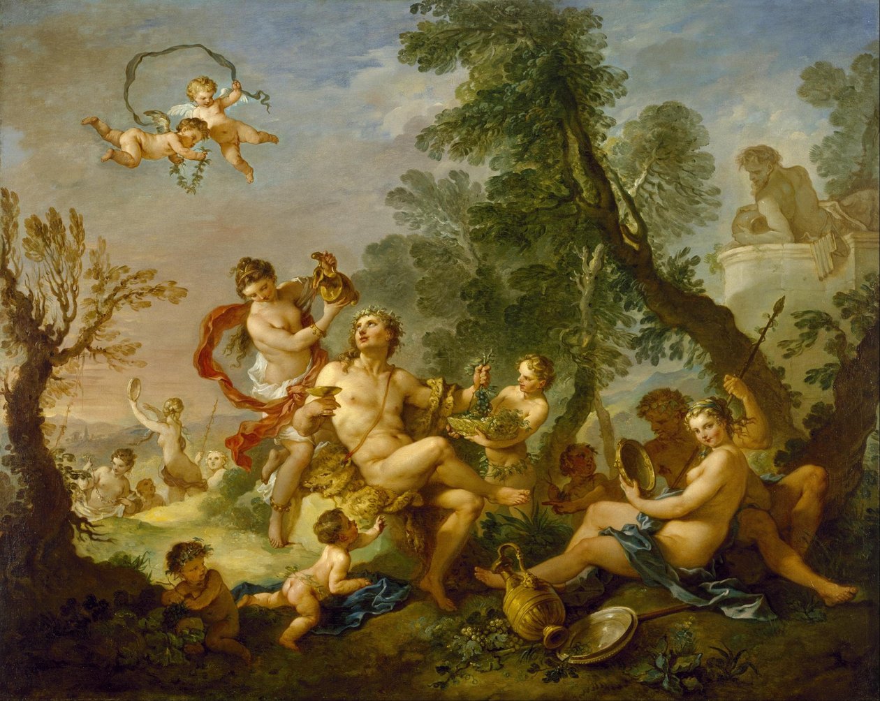 Bacchanal by Charles Joseph Natoire