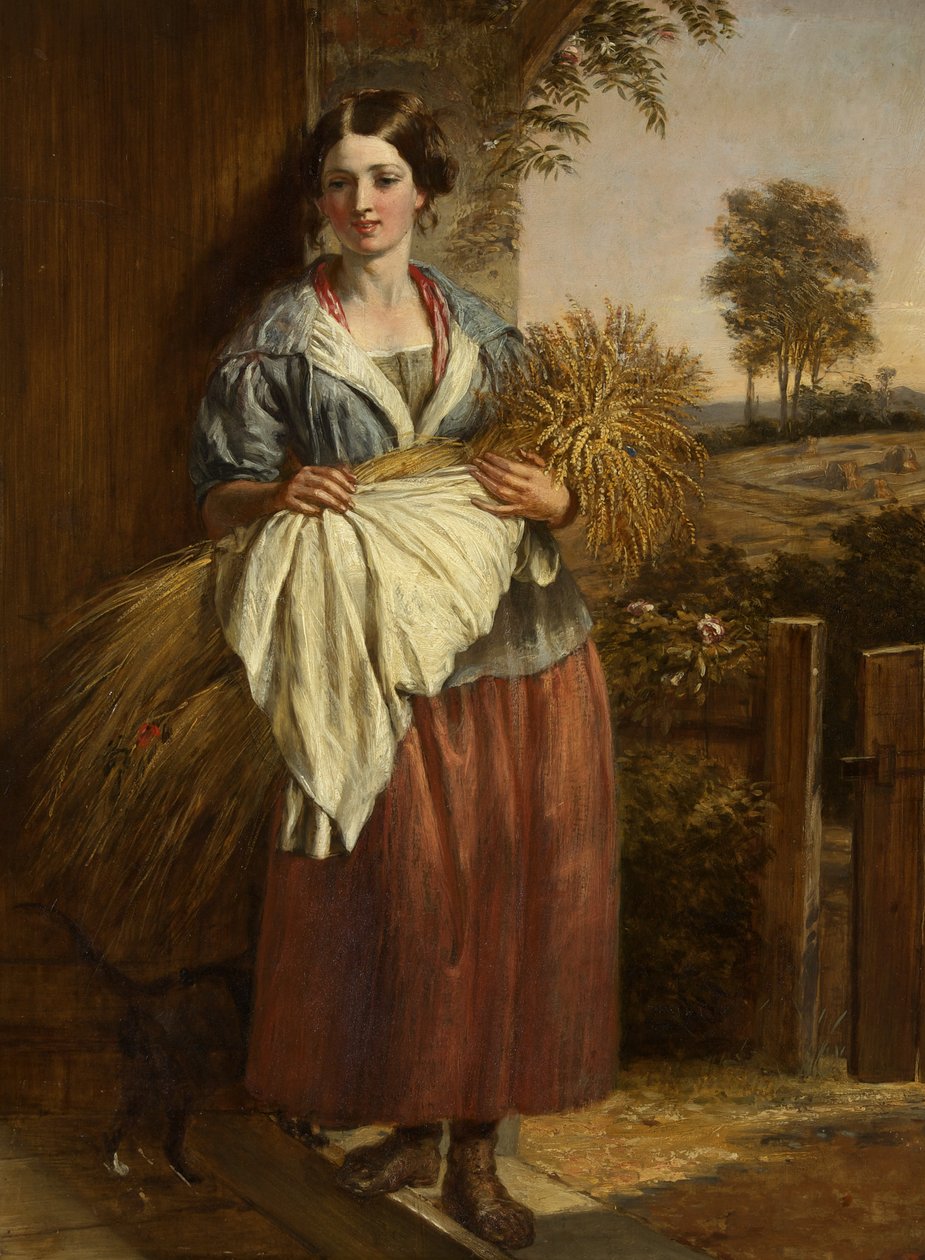The Gleaner by Charles Landseer