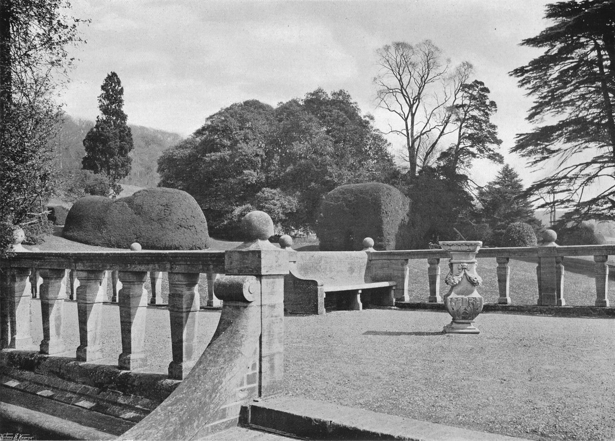 Hardwick House: A Balustraded Terrace by Charles Latham