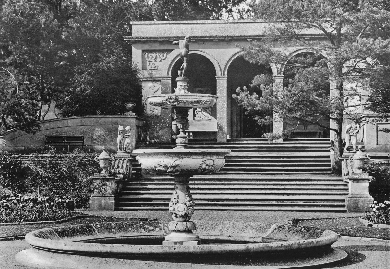 The Loggia and Fountain by Charles Latham