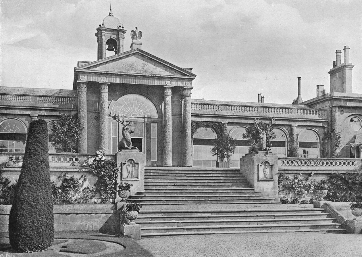 The Orangery Stairway by Charles Latham