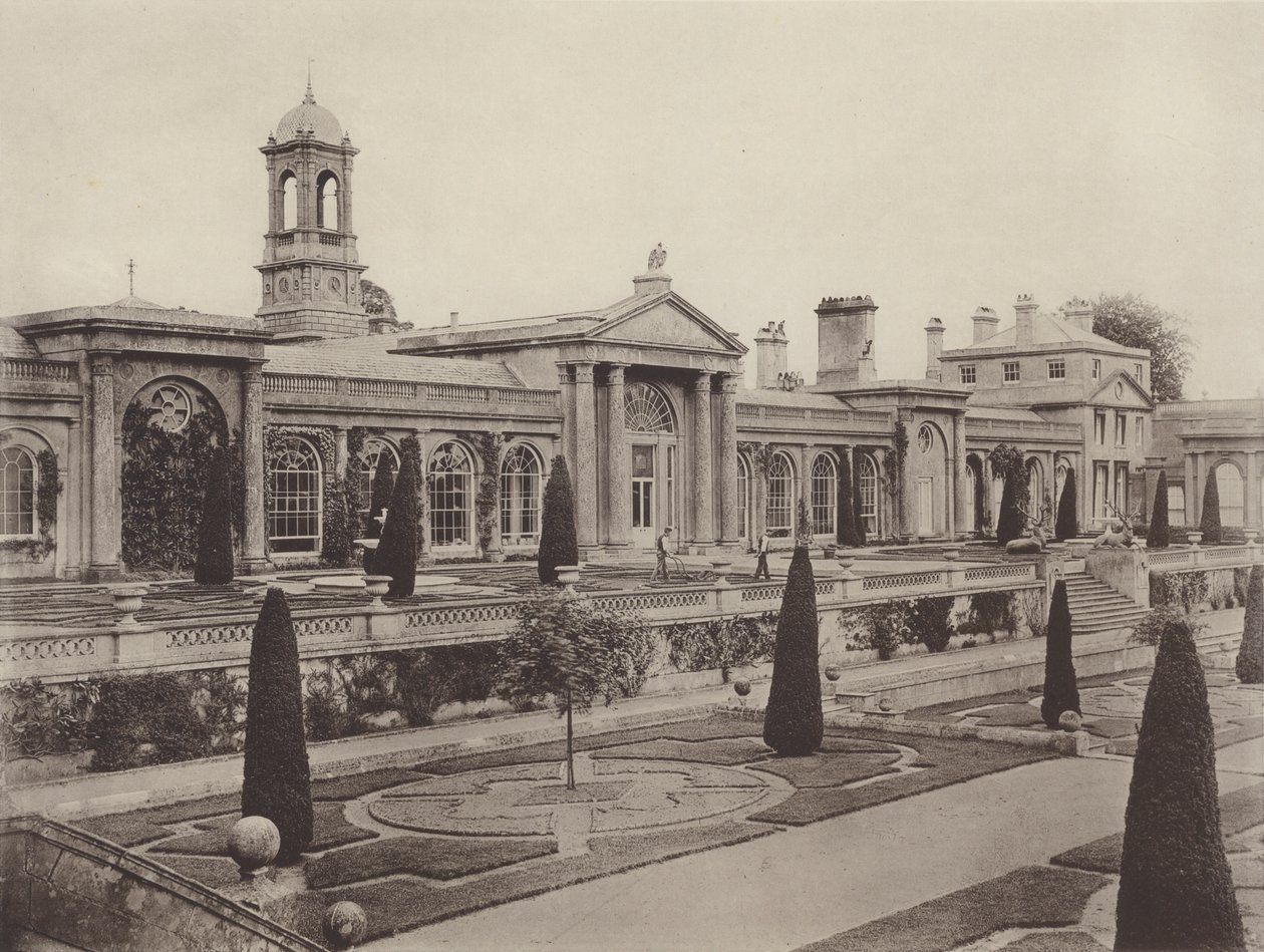 The Orangery at Bowood, Wilts by Charles Latham