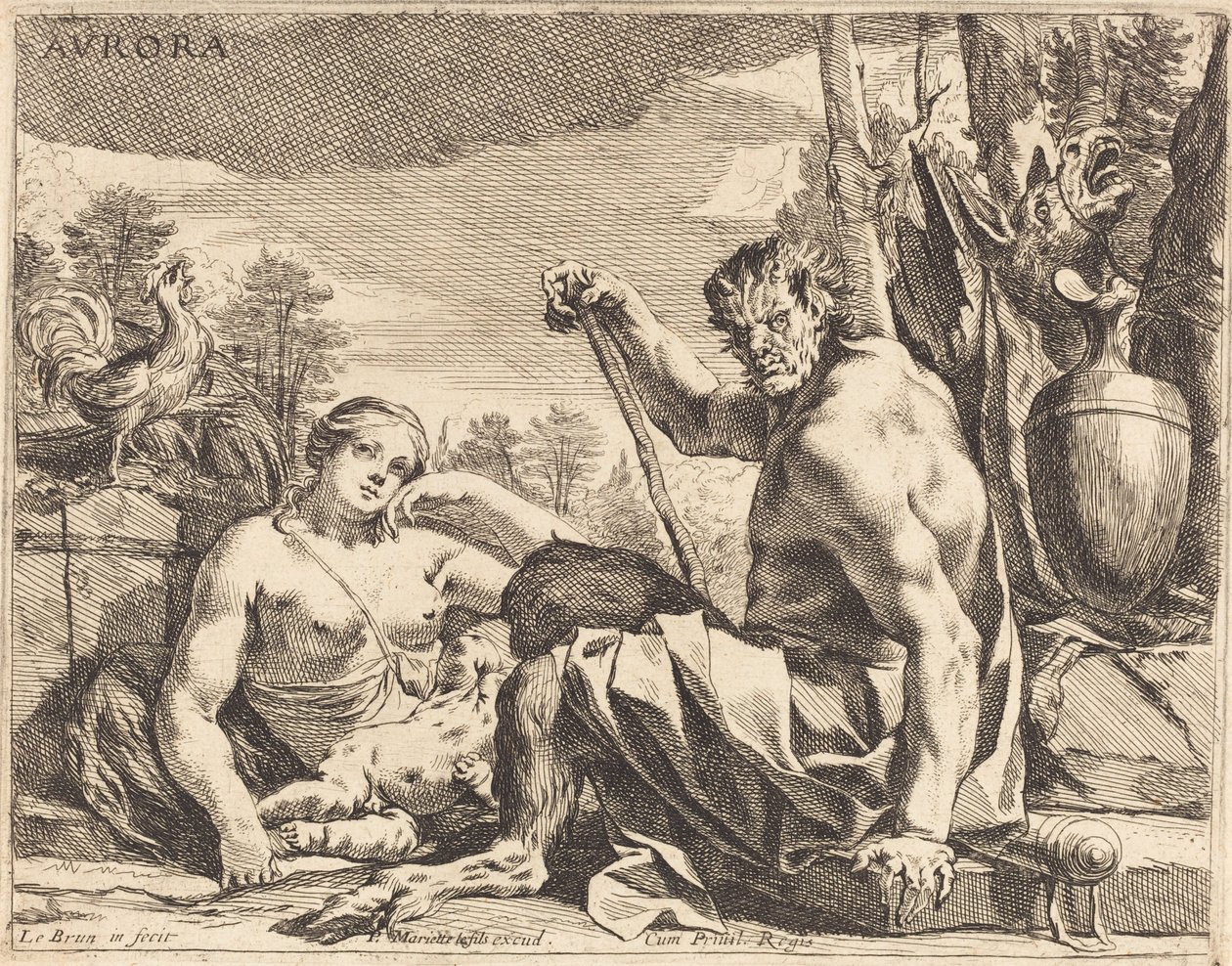 Dawn by Charles Le Brun