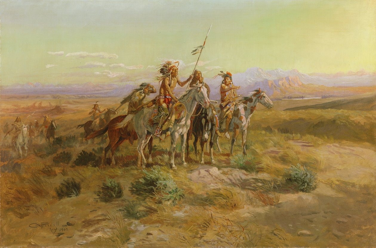 The Scouts by Charles Marion Russell