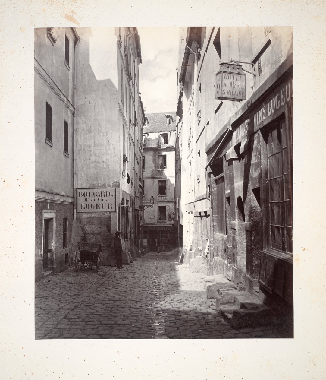 Rue d by Charles Marville