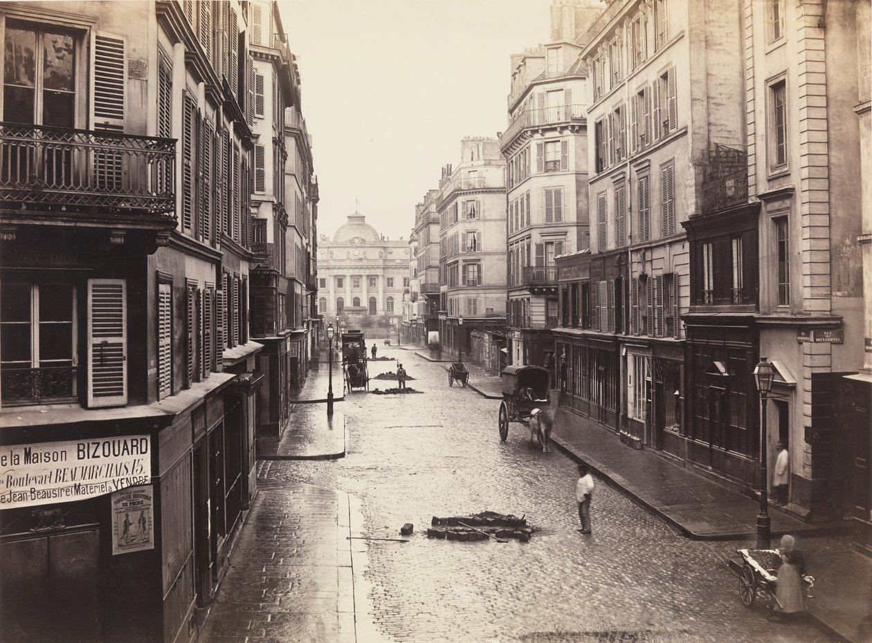 Rue de Constantine by Charles Marville