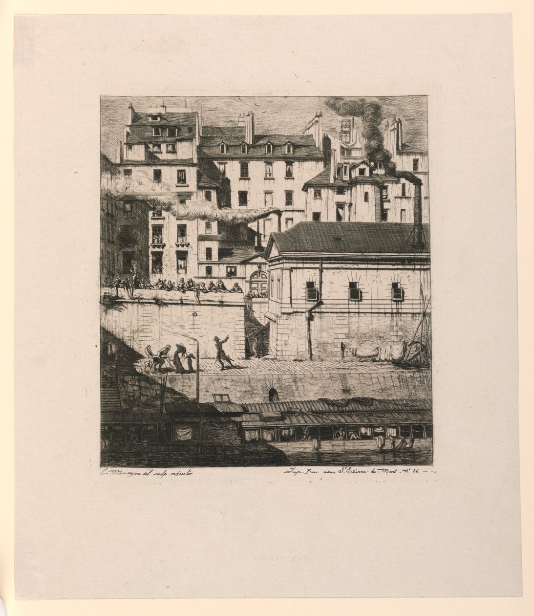 The Morgue by Charles Meryon