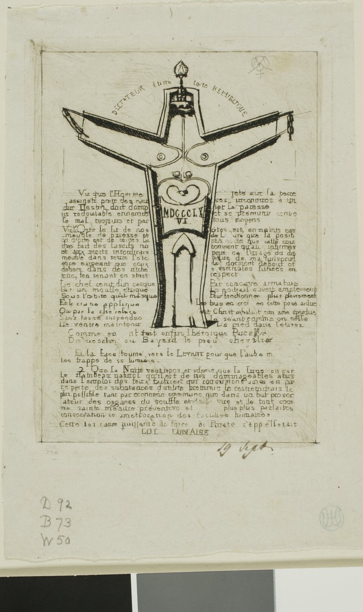 Lunar Law, No. 2 by Charles Meryon