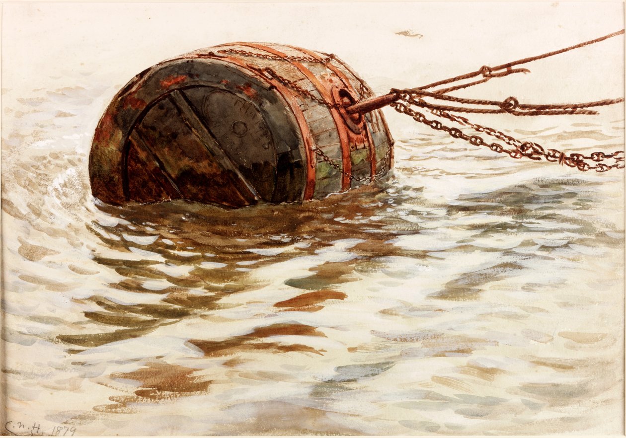 Buoy by Charles Napier Hemy