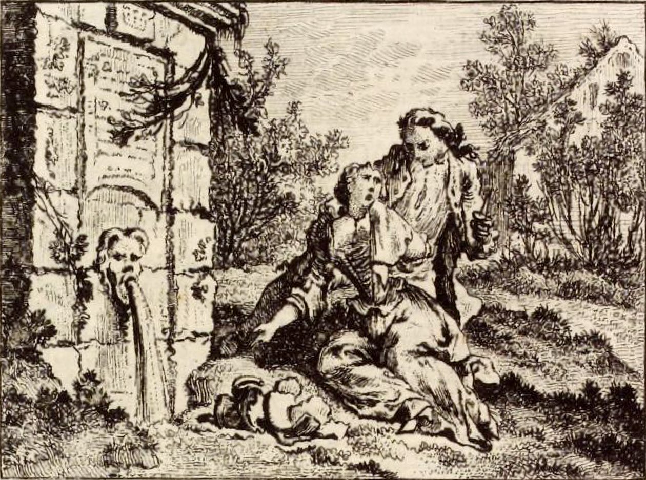 The Jug by Charles Nicolas Cochin
