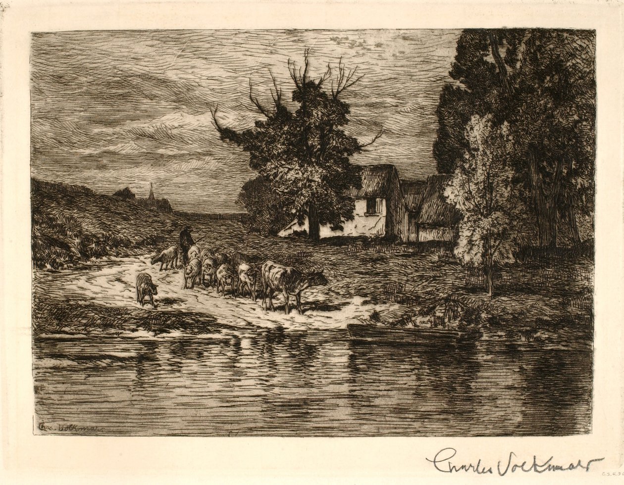 Close of Day by Charles Volkmar