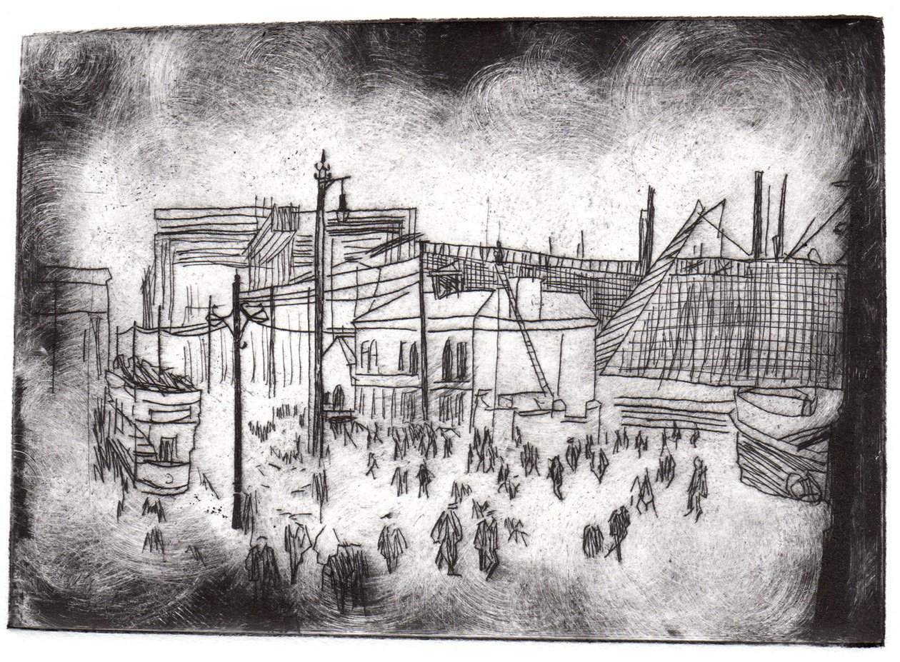 Belfast Docks by Charlotte Orr