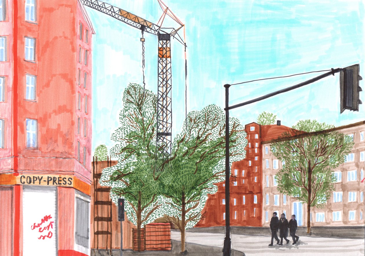 Koloniestraße by Charlotte Orr