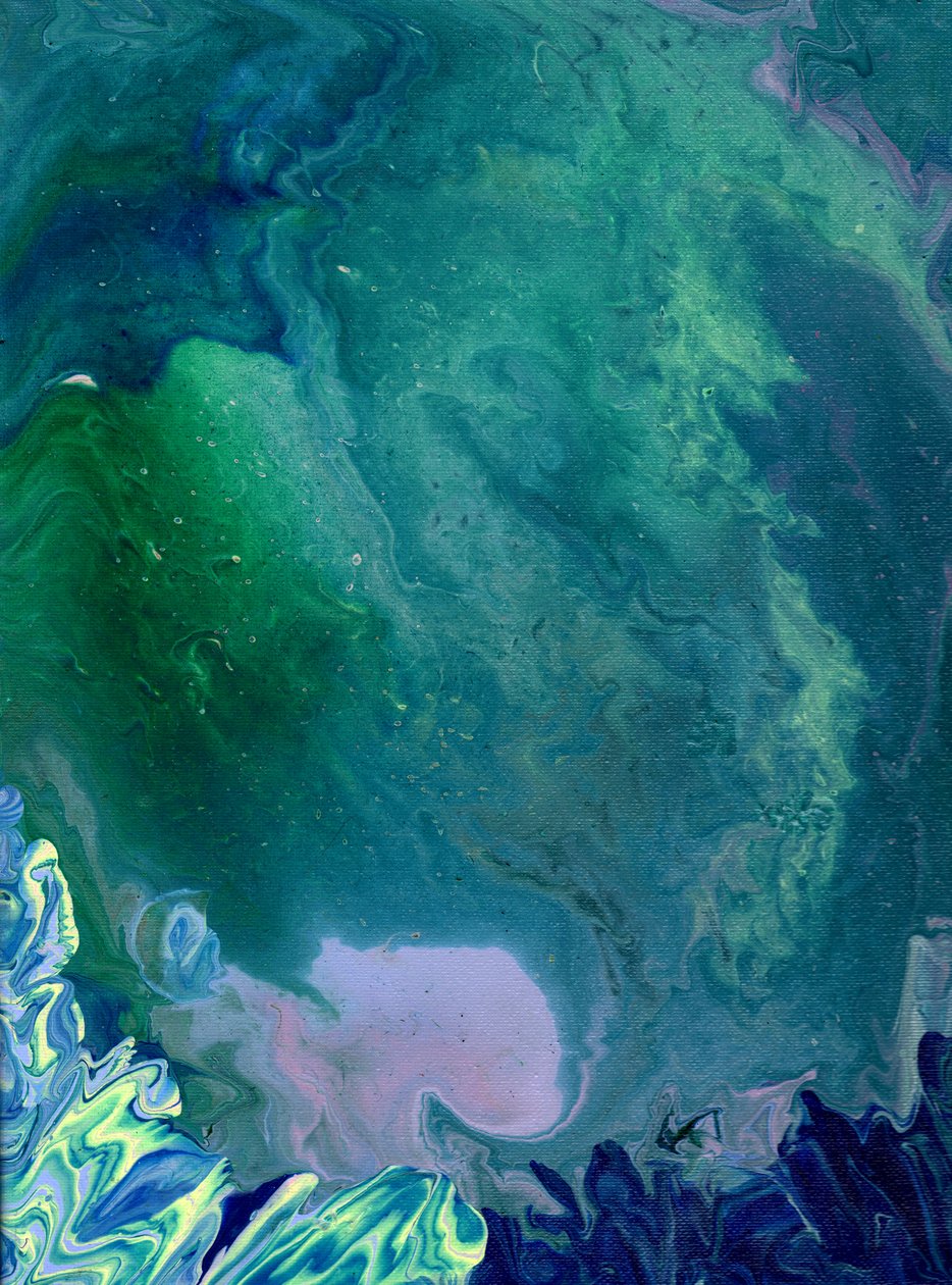 Acrylic Pouring by Charlotte Orr