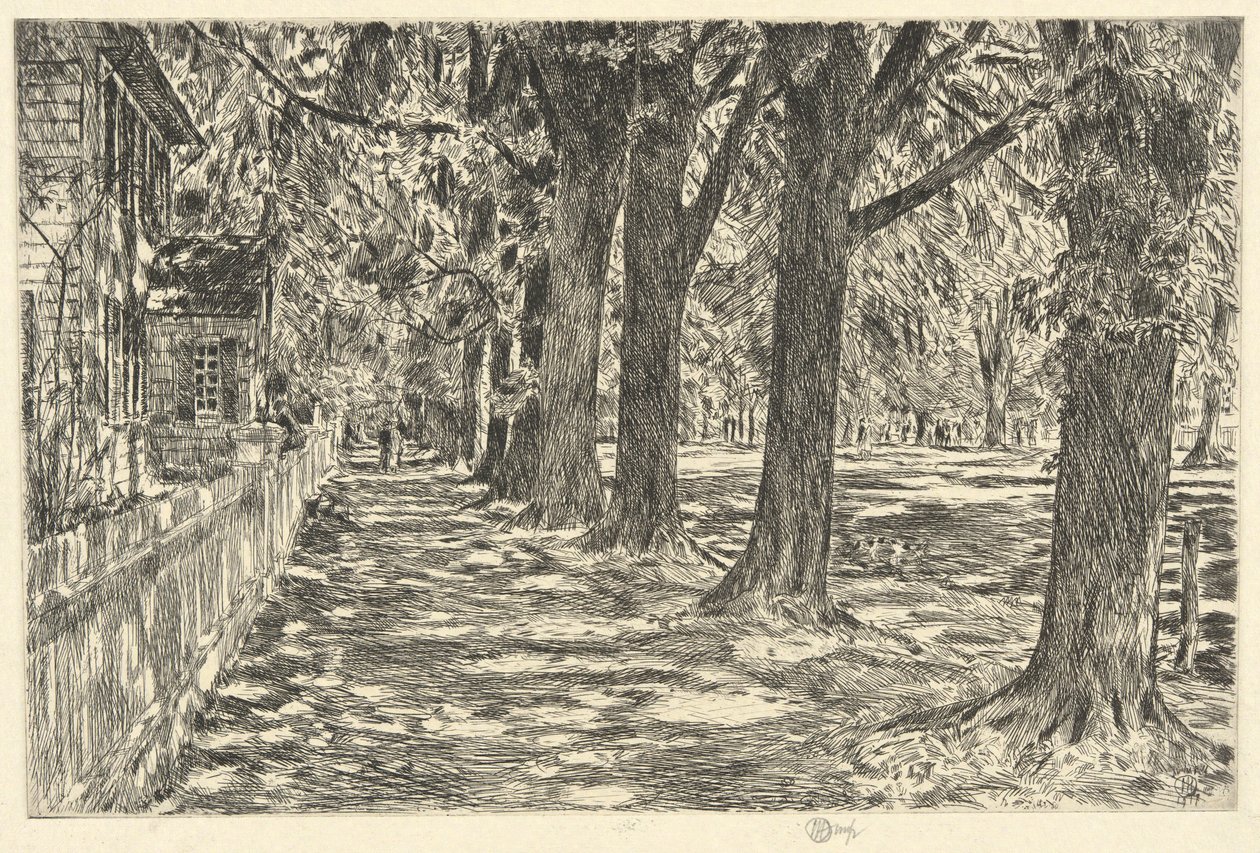 Easthampton, 1917 by Childe Hassam
