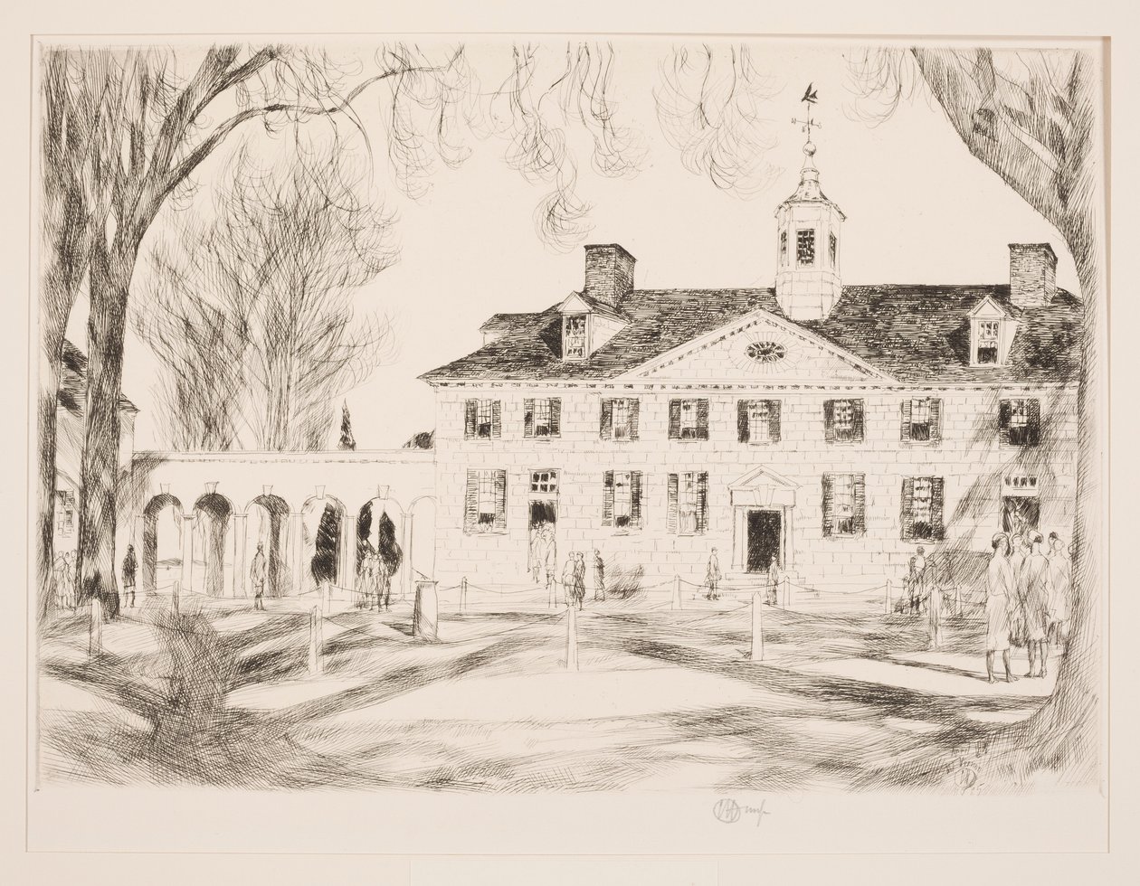 Mt. Vernon, 1925 by Childe Hassam