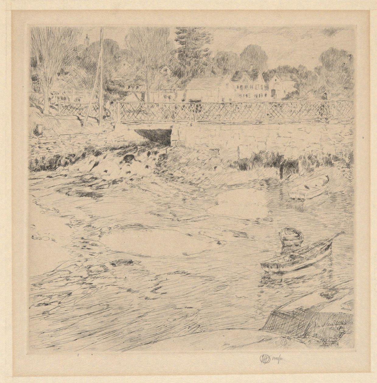 Old Lace by Childe Hassam
