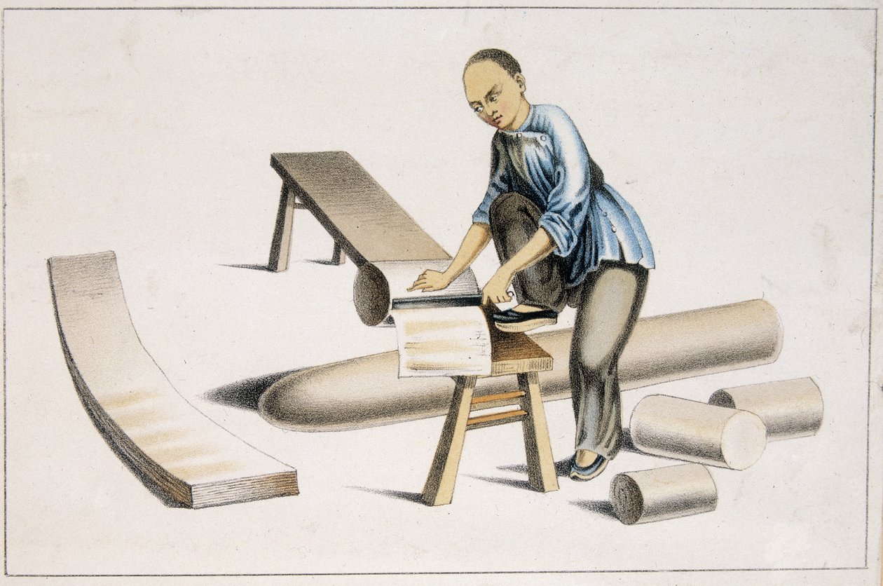 Paper Production by Chinese School