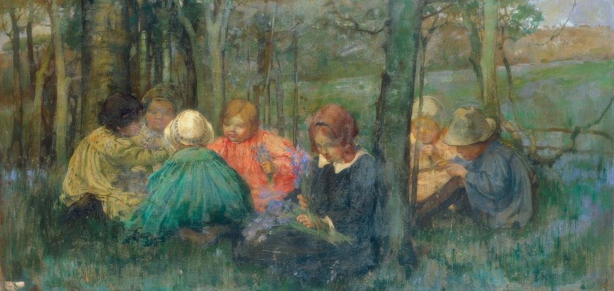Bluebells by Christabel A. Cockerell
