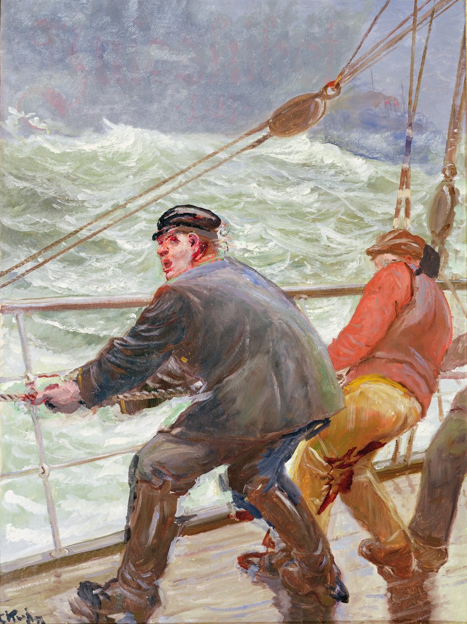 Haul windward by Christian Krohg