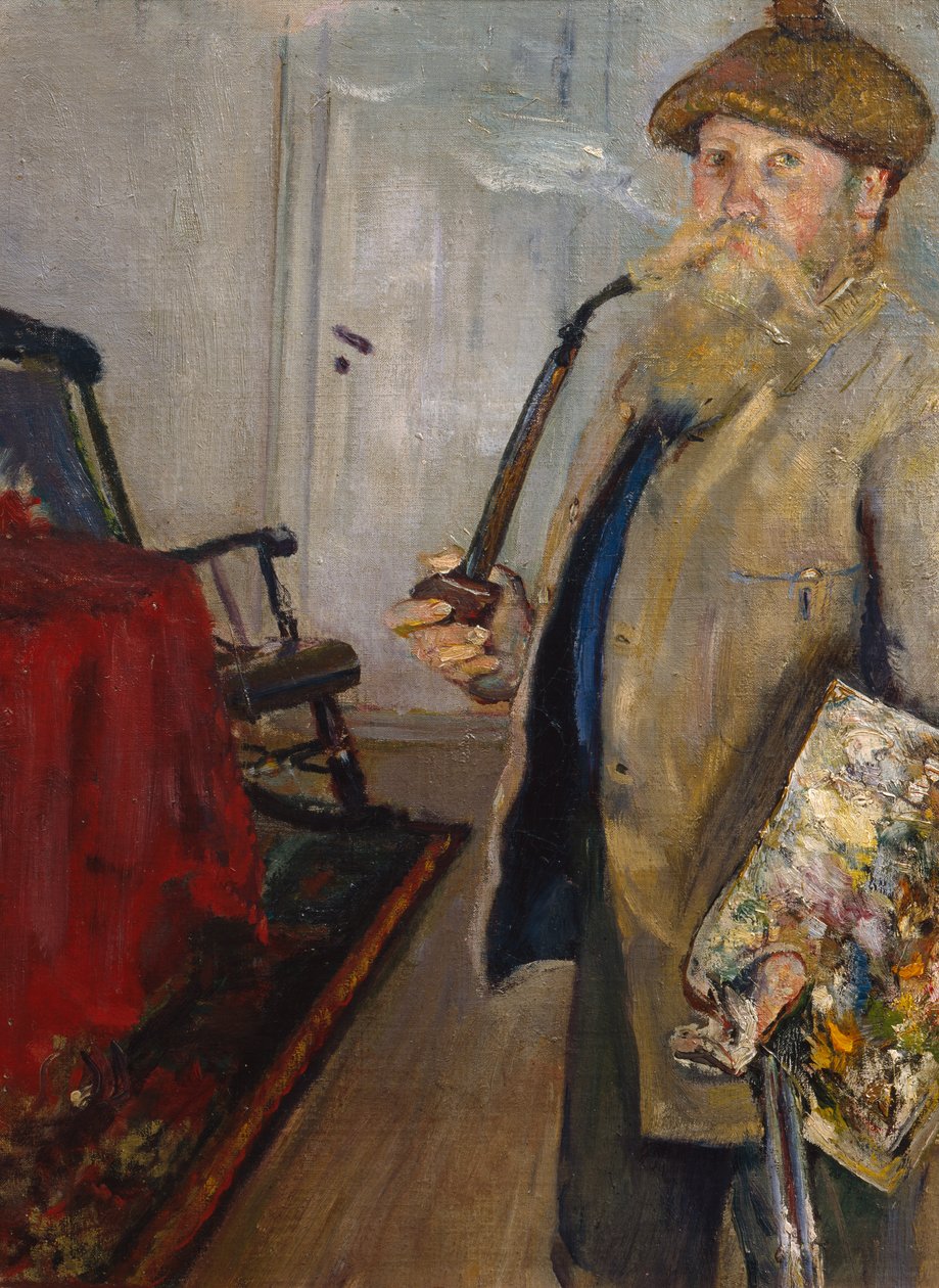 Self Portrait by Christian Krohg
