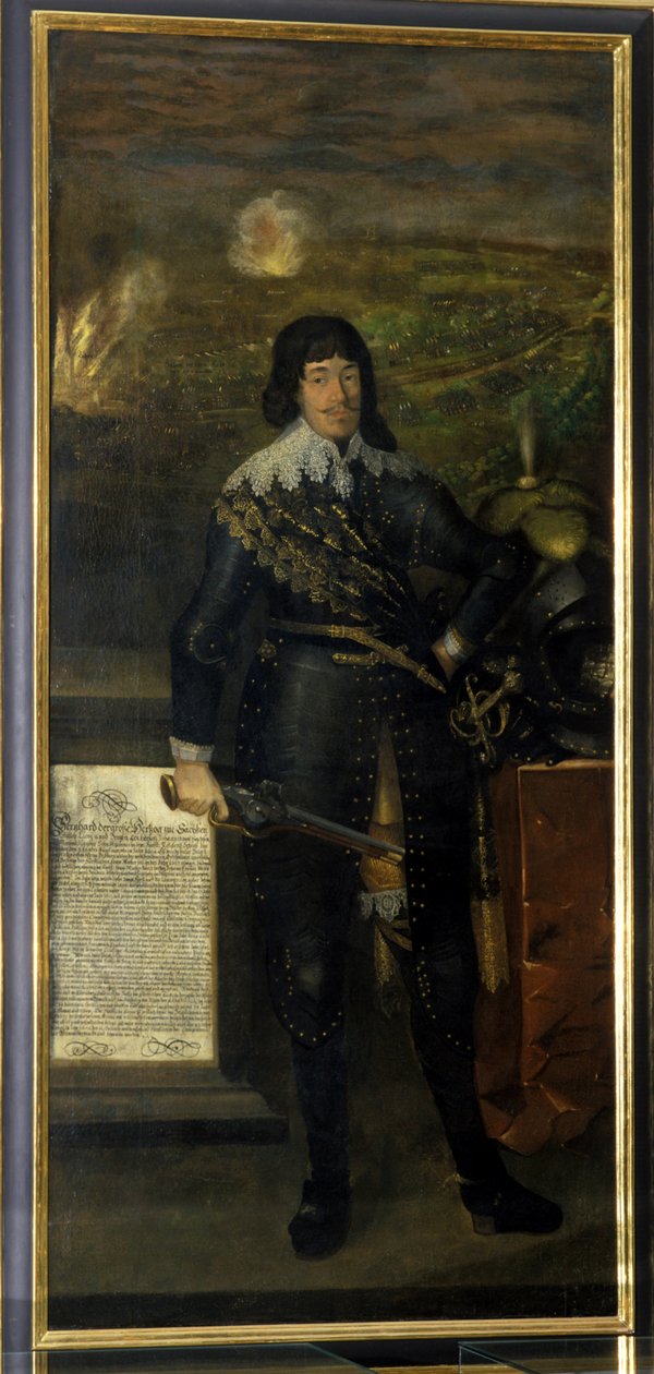 Bernhard, Duke of Weimar by Christian Richter