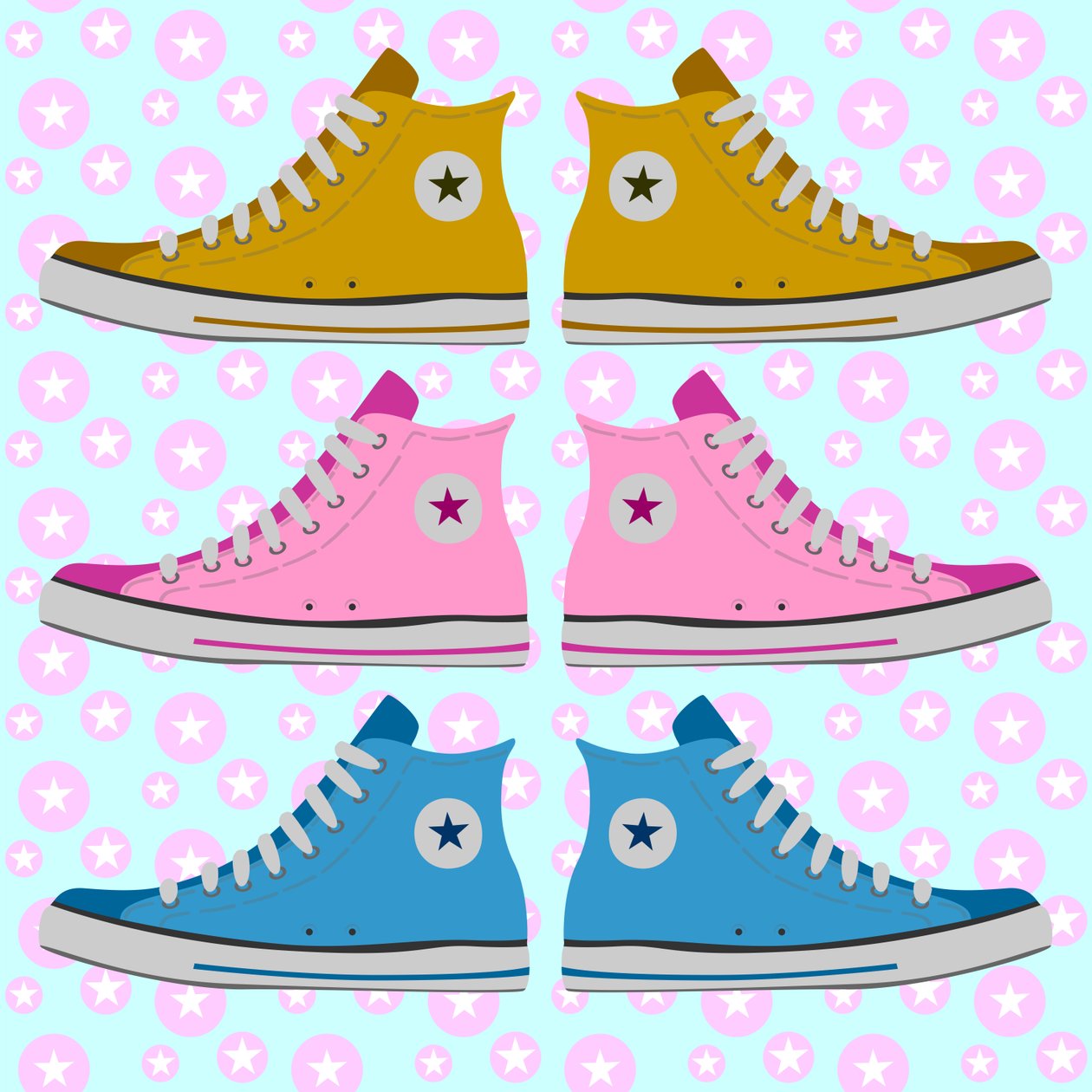 Converse Delight by Claire Huntley