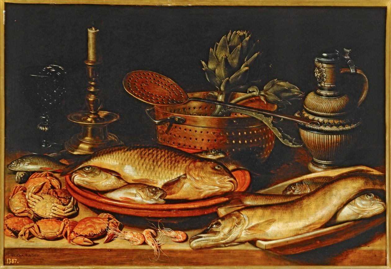 Still-life with Fish by Clara Peeters