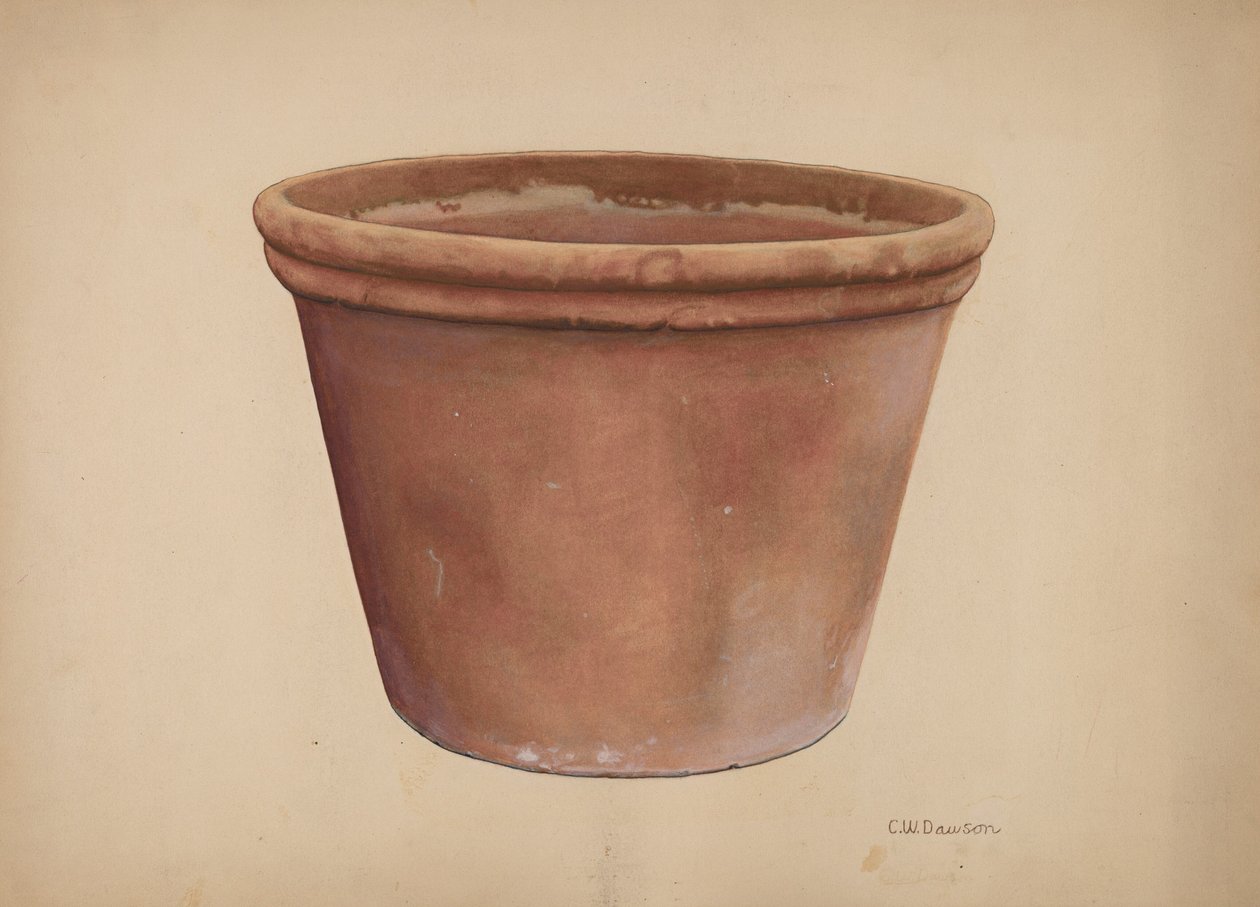 Flower Urn by Clarence W. Dawson