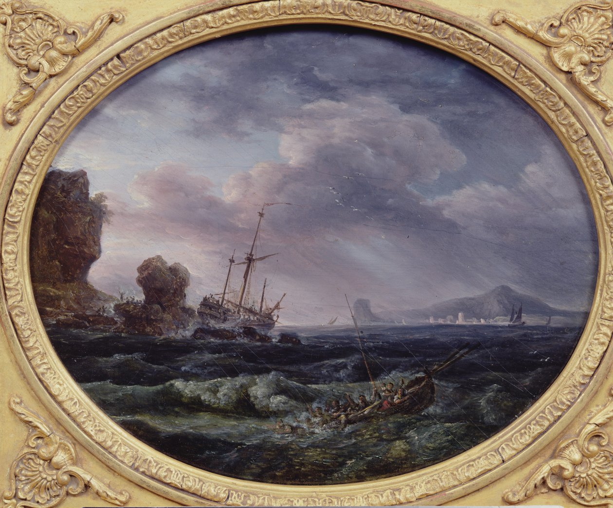 Shipwreck by Claude Joseph Vernet