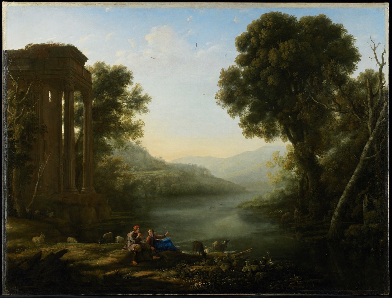 Pastoral Landscape by Claude Lorrain